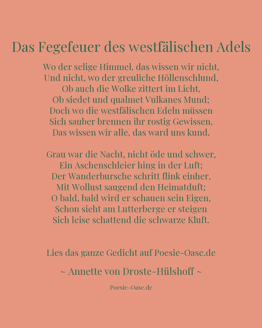 Illustration zu Das Fegefeuer des westfälischen Adels