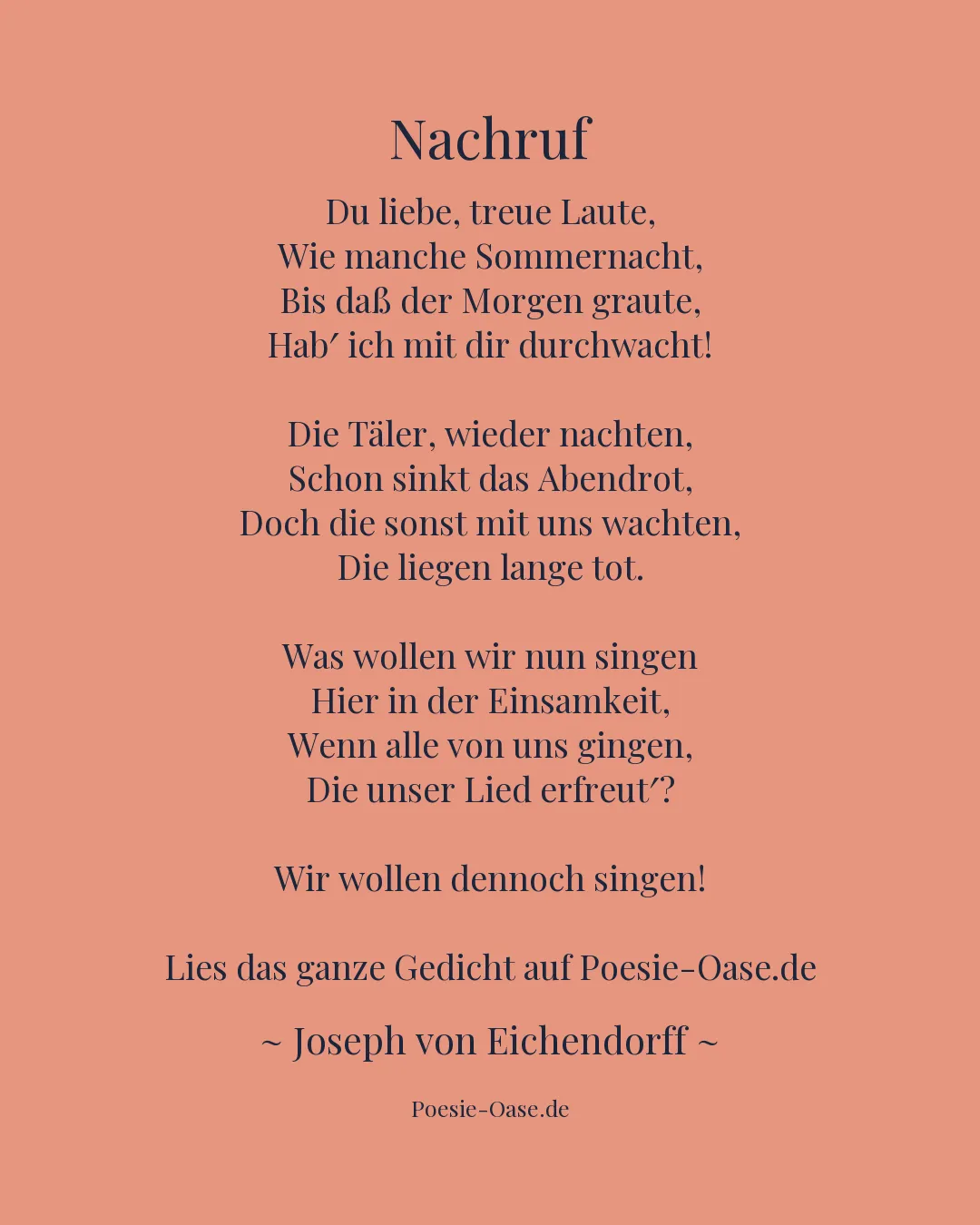Illustration zu Nachruf