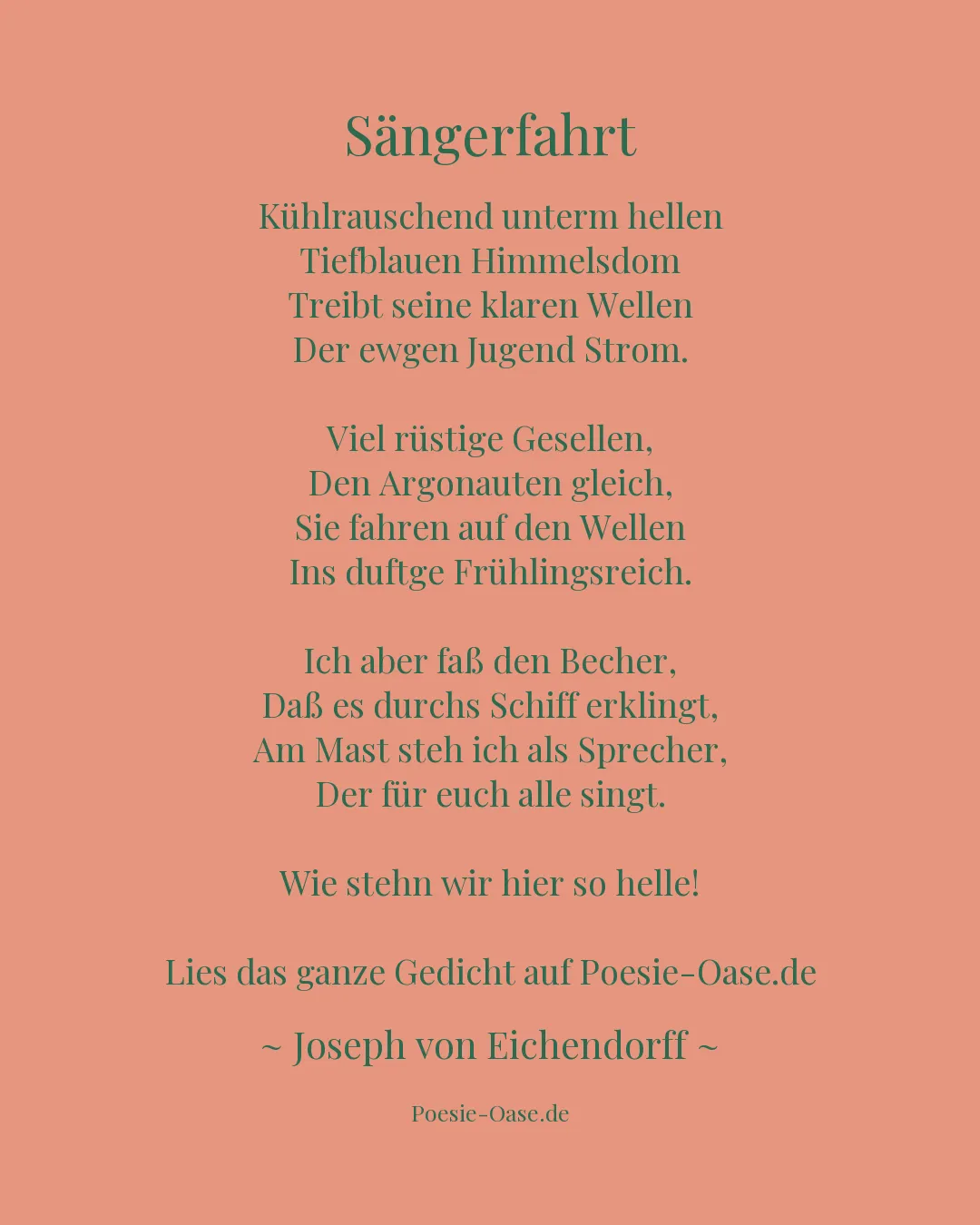 Illustration zu Sängerfahrt