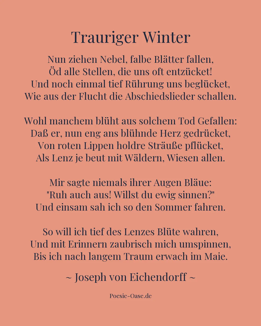 Illustration zu Trauriger Winter