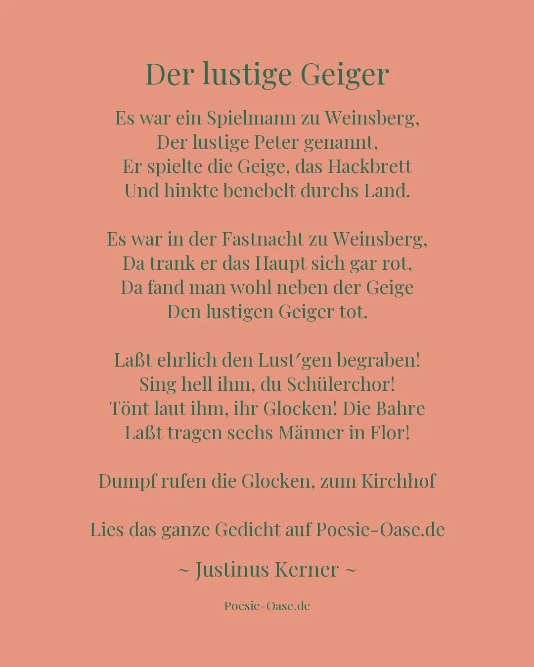 Illustration zu Der lustige Geiger
