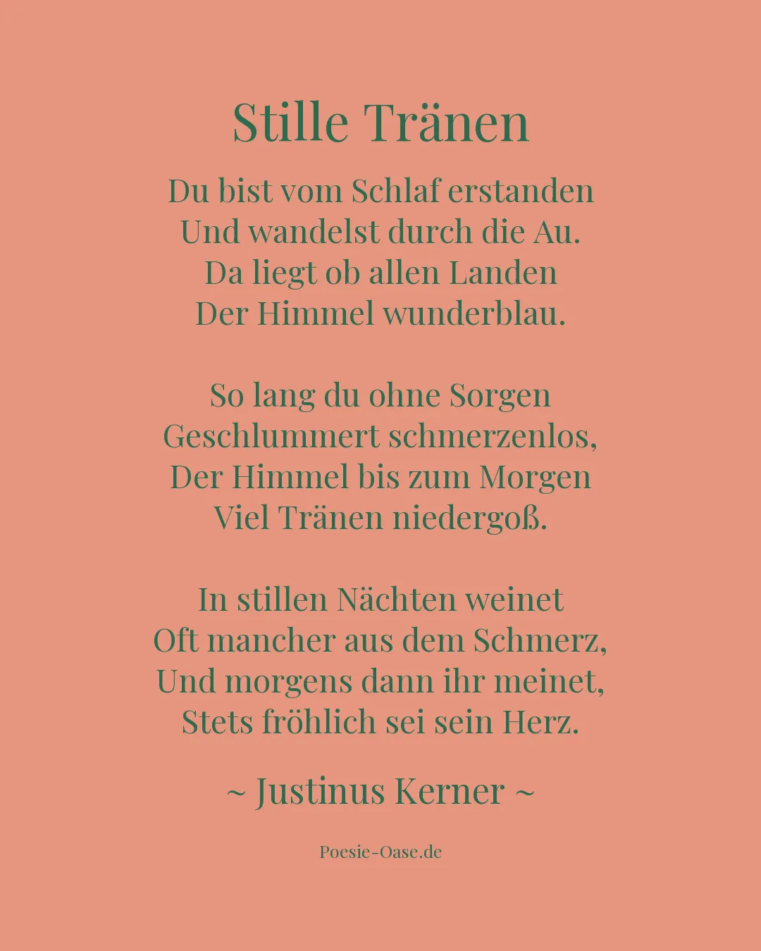 Illustration zu Stille Tränen