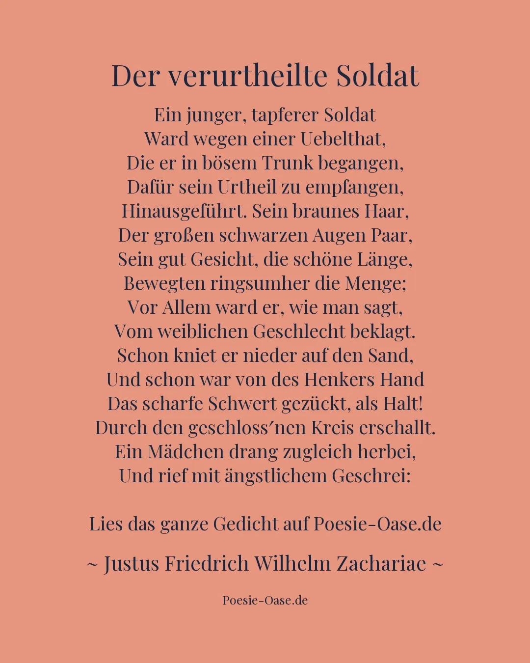 Illustration zu Der verurtheilte Soldat