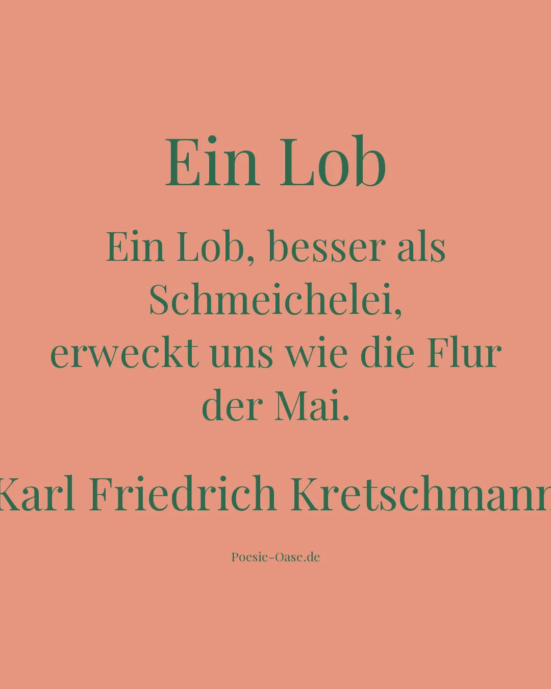 Illustration zu Ein Lob