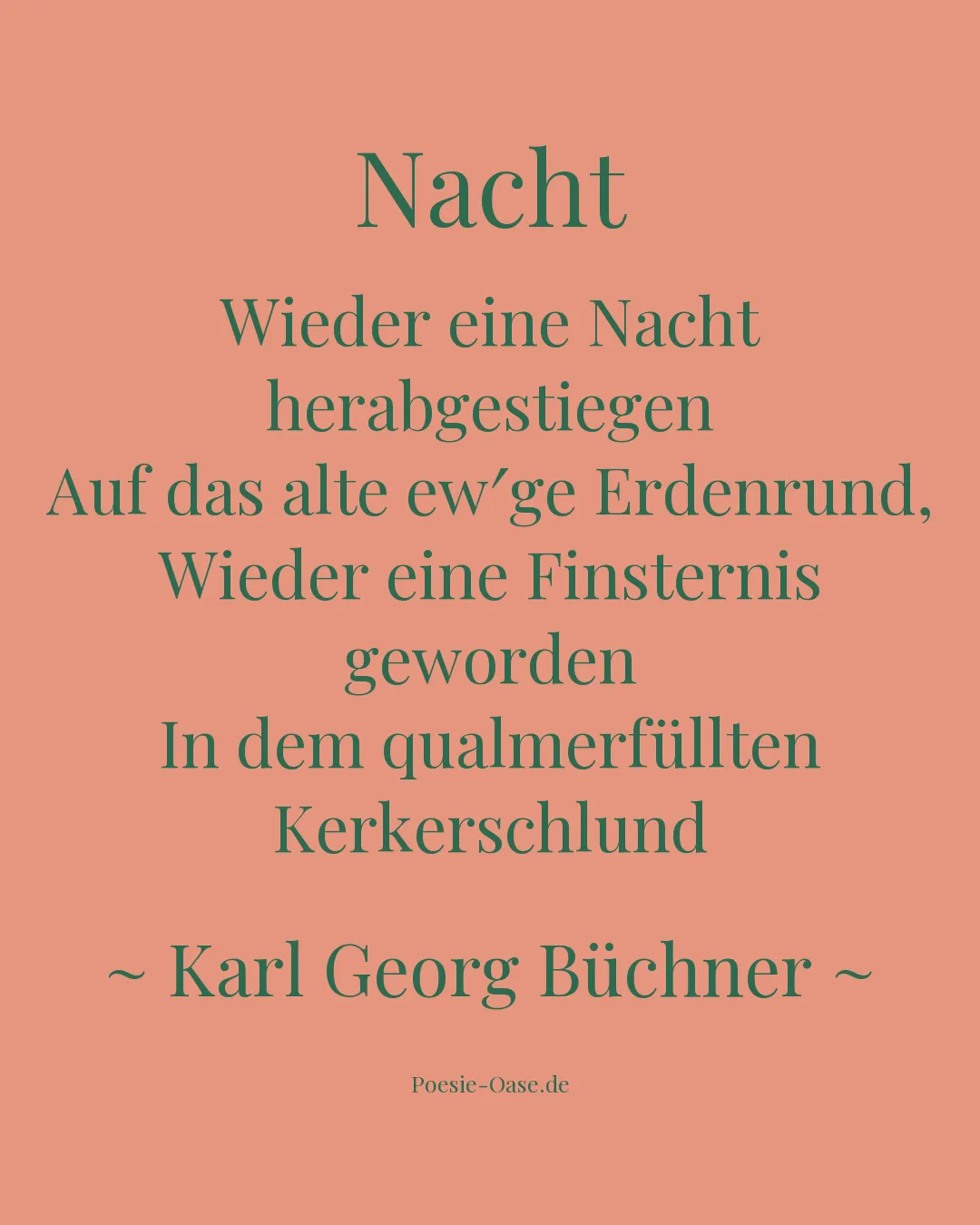 Illustration zu Nacht