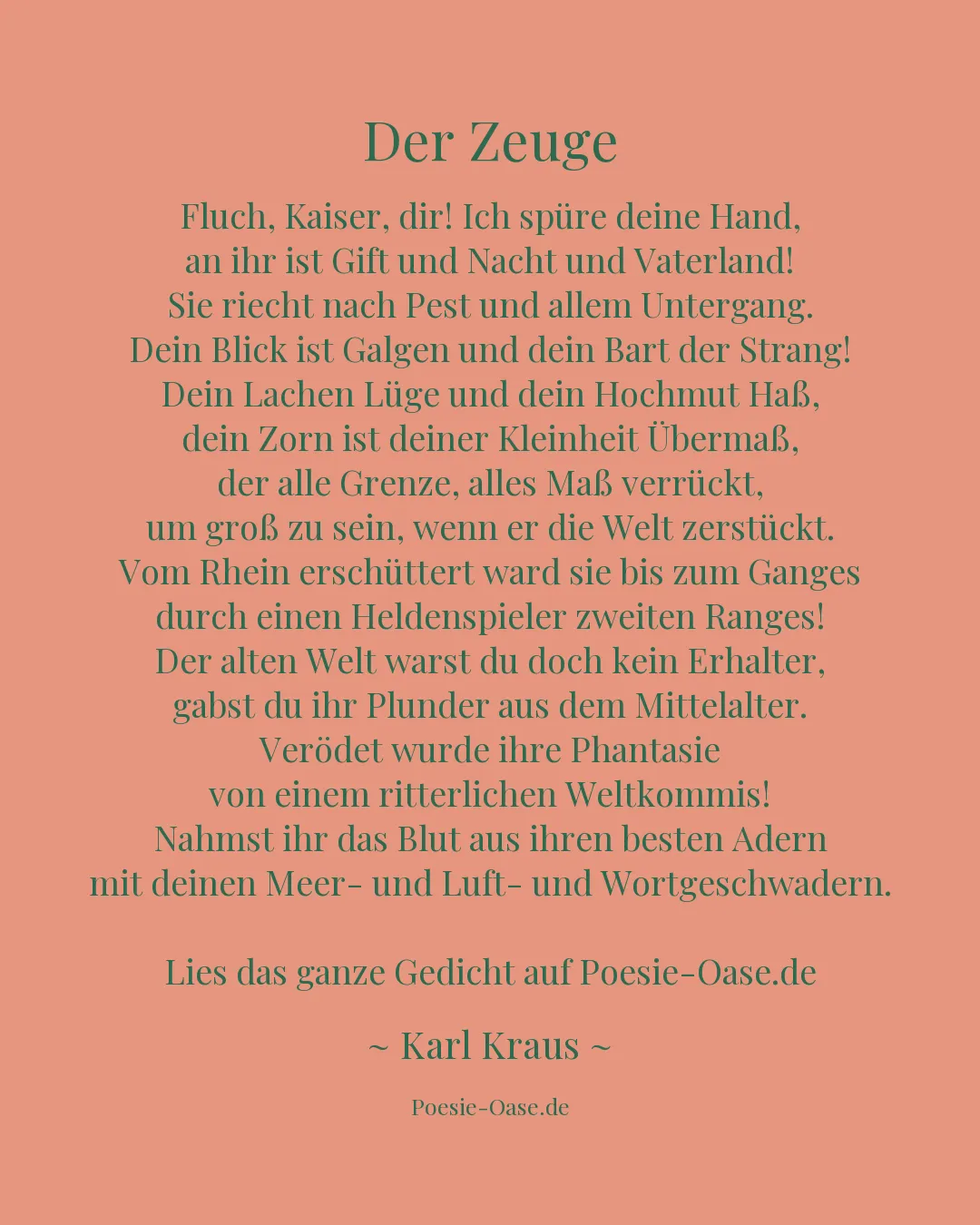 Illustration zu Der Zeuge