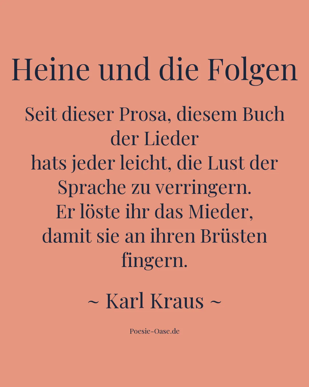 Illustration zu Heine und die Folgen