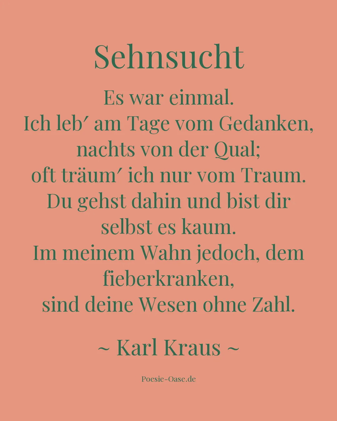Illustration zu Sehnsucht