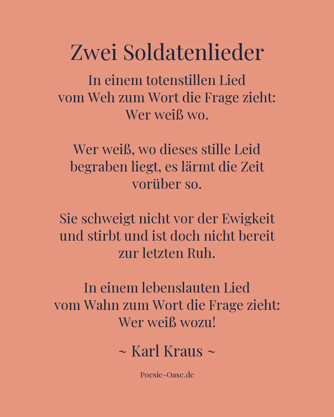 Illustration zu Zwei Soldatenlieder