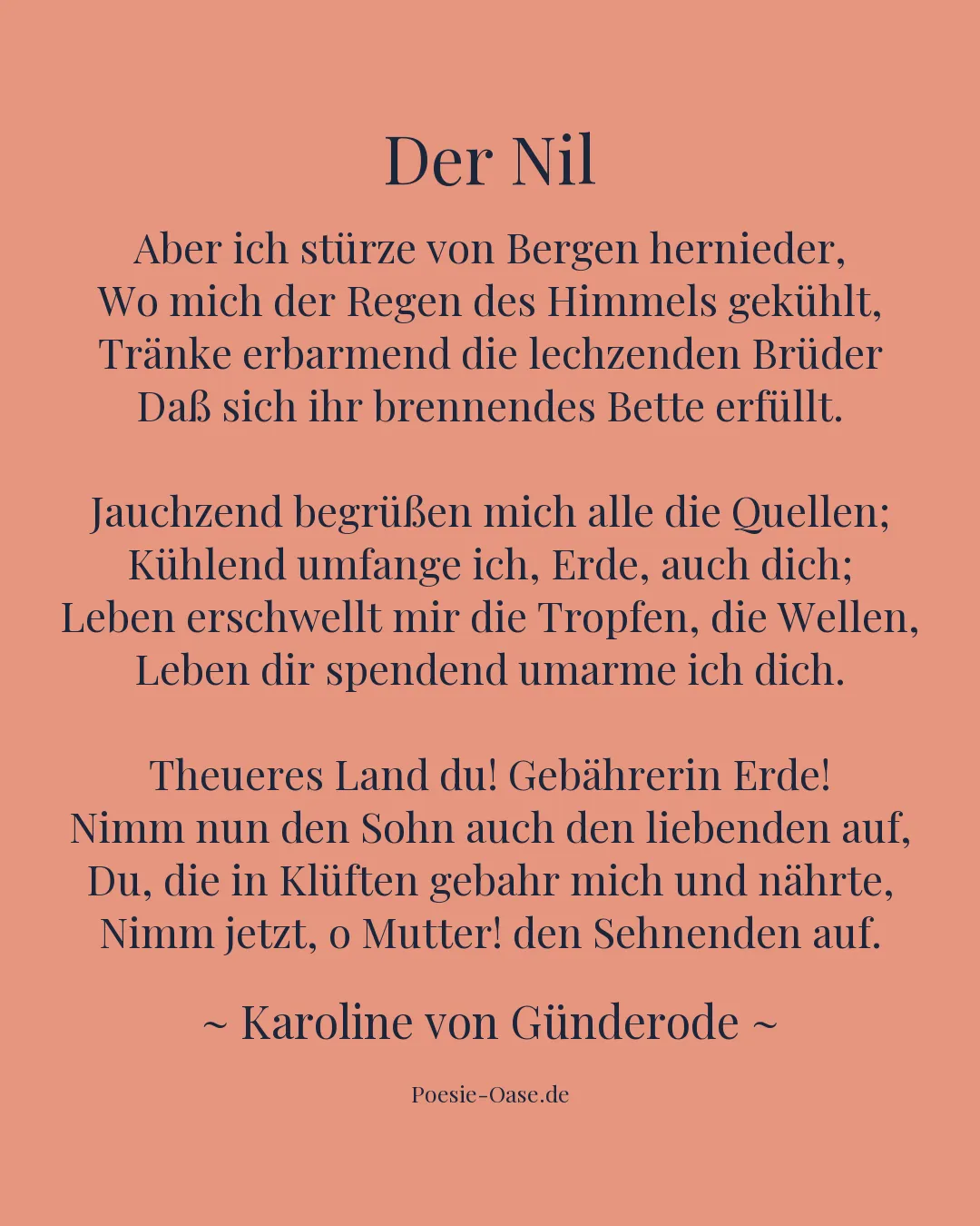Illustration zu Der Nil