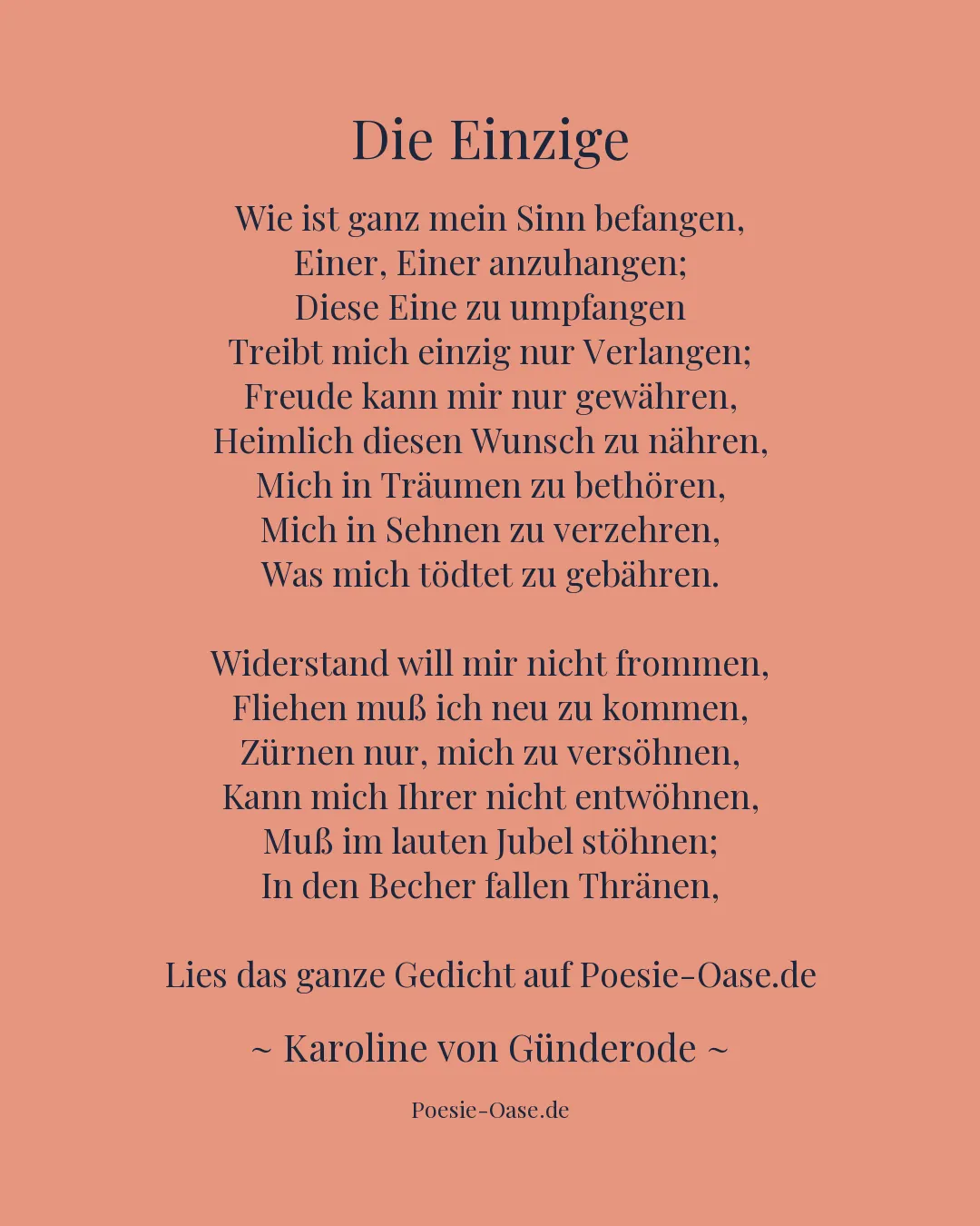 Illustration zu Die Einzige