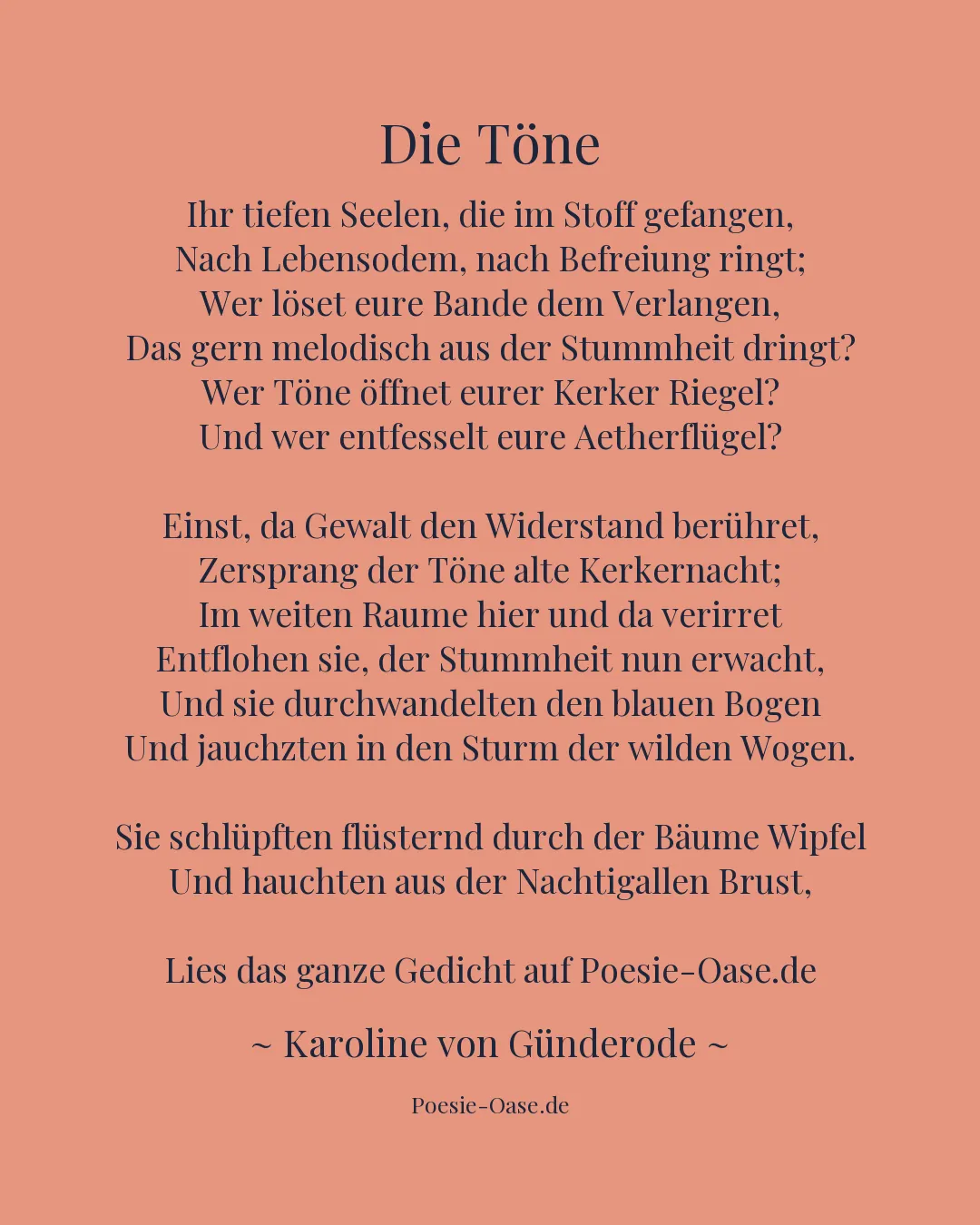Illustration zu Die Töne