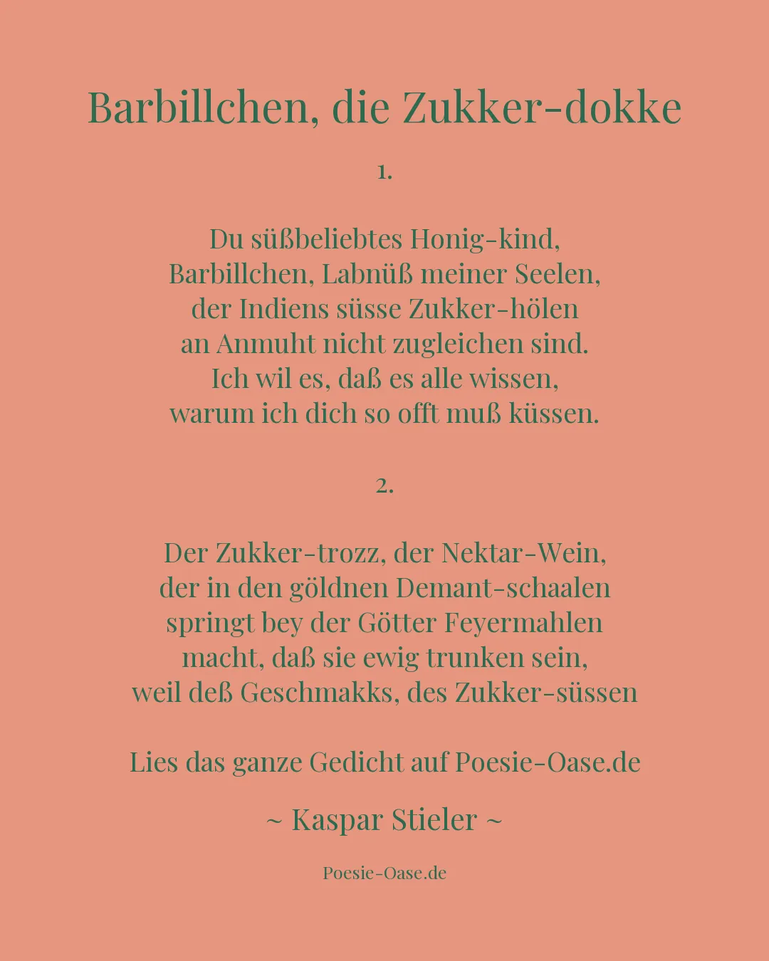 Illustration zu Barbillchen, die Zukker-dokke
