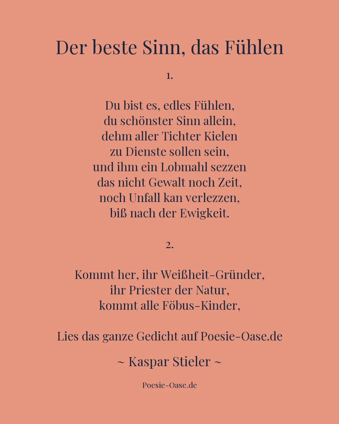 Illustration zu Der beste Sinn, das Fühlen