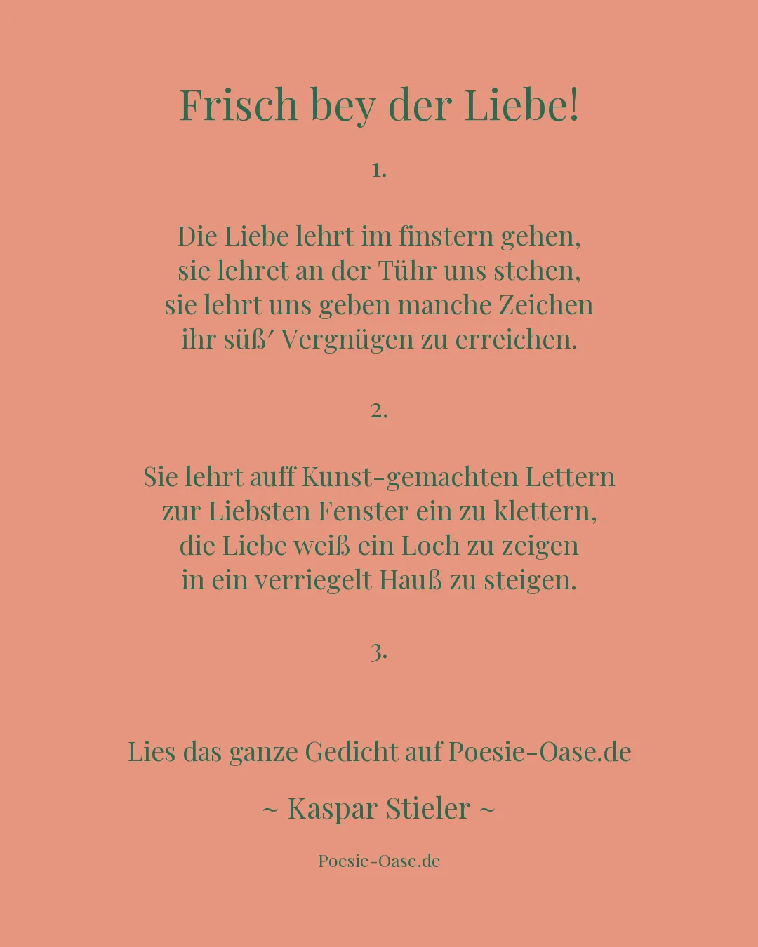 Illustration zu Frisch bey der Liebe!