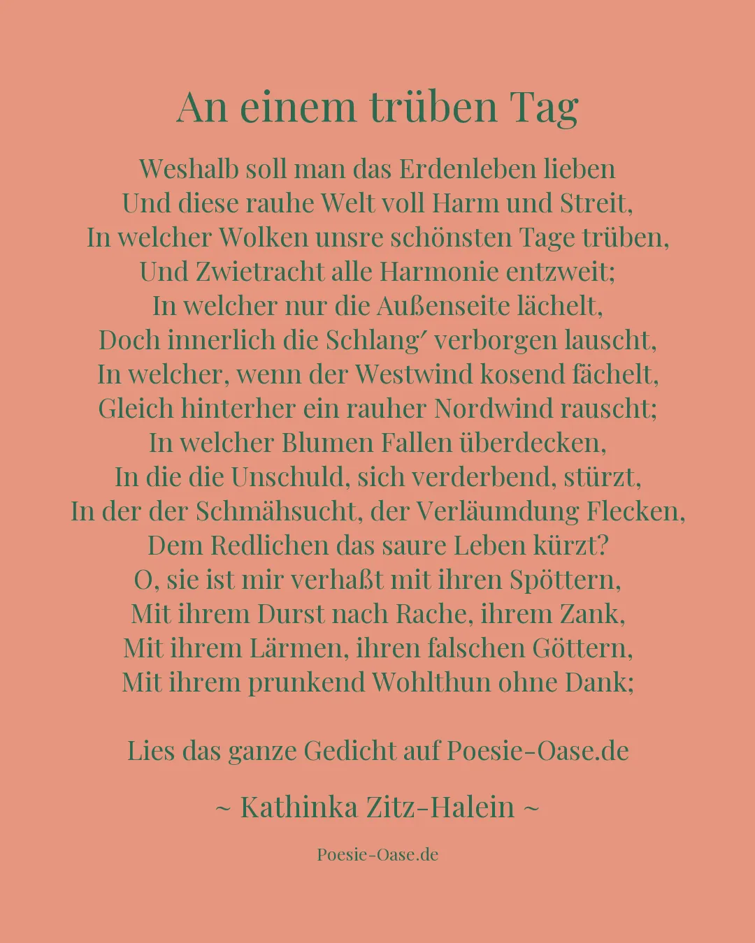 Illustration zu An einem trüben Tag