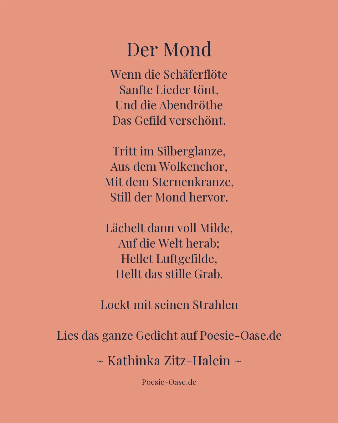 Illustration zu Der Mond