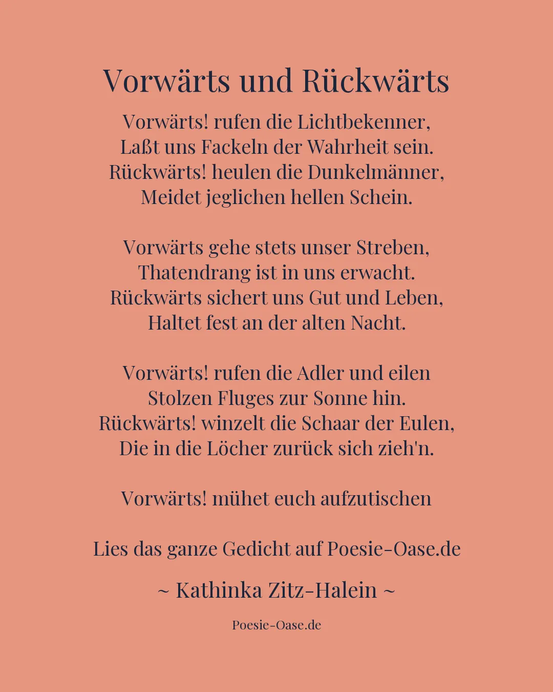 Illustration zu Vorwärts und Rückwärts