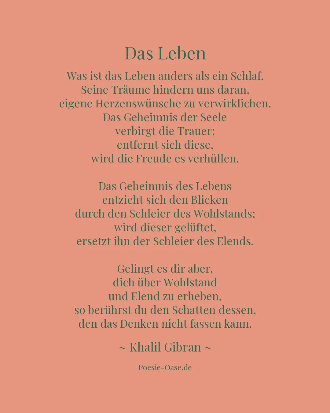 Illustration zu Das Leben