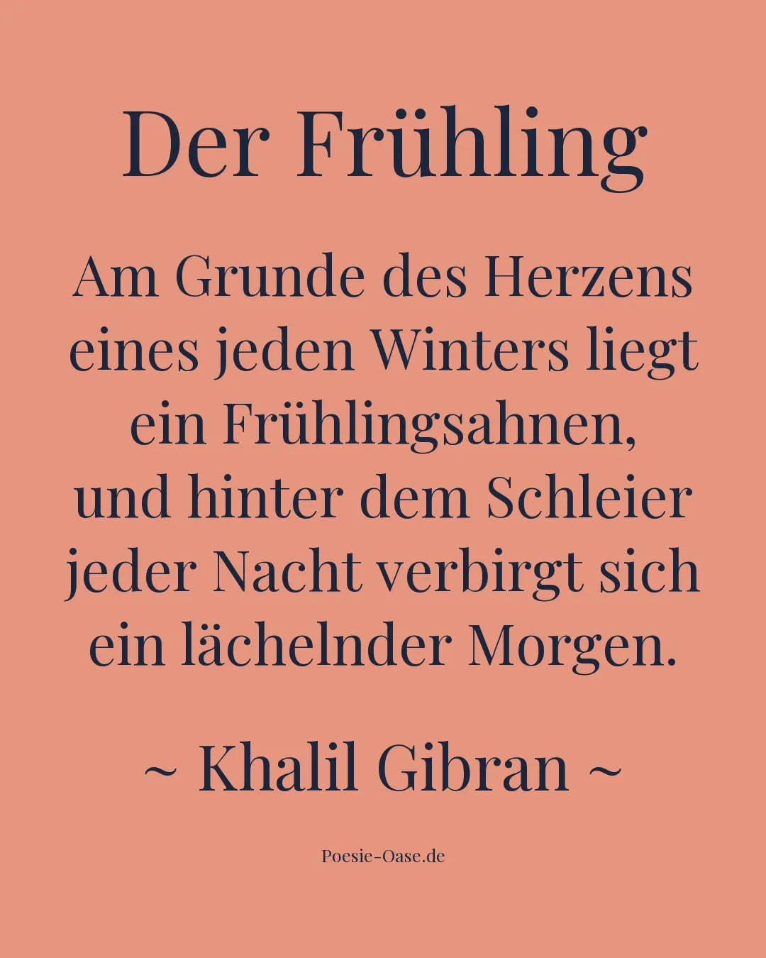 Illustration zu Der Frühling