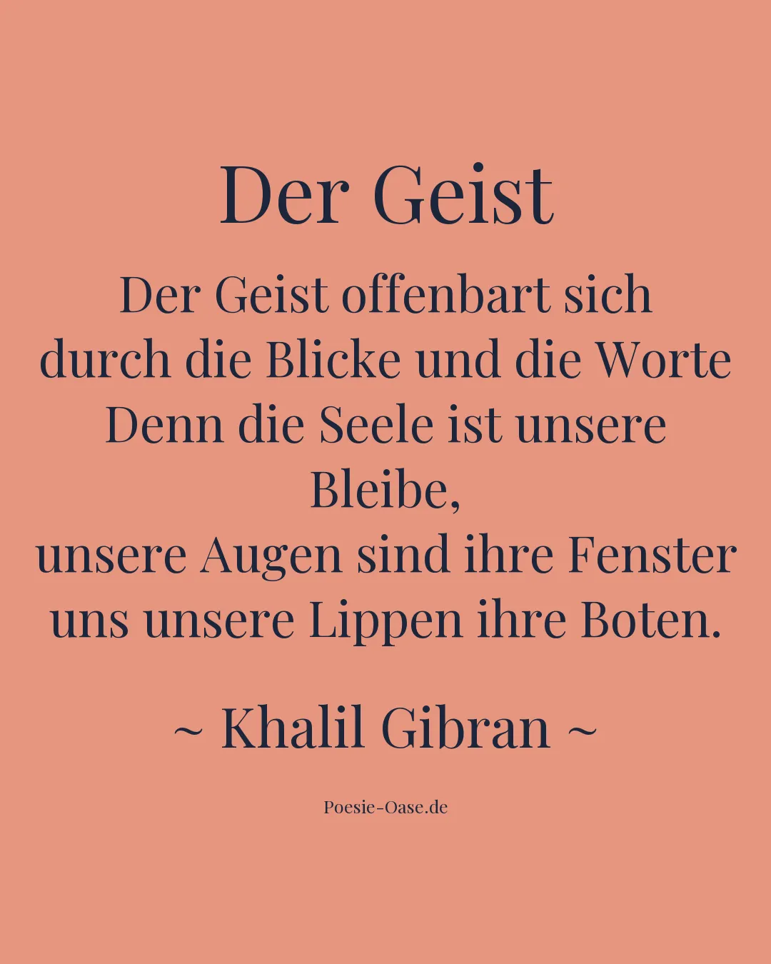 Illustration zu Der Geist