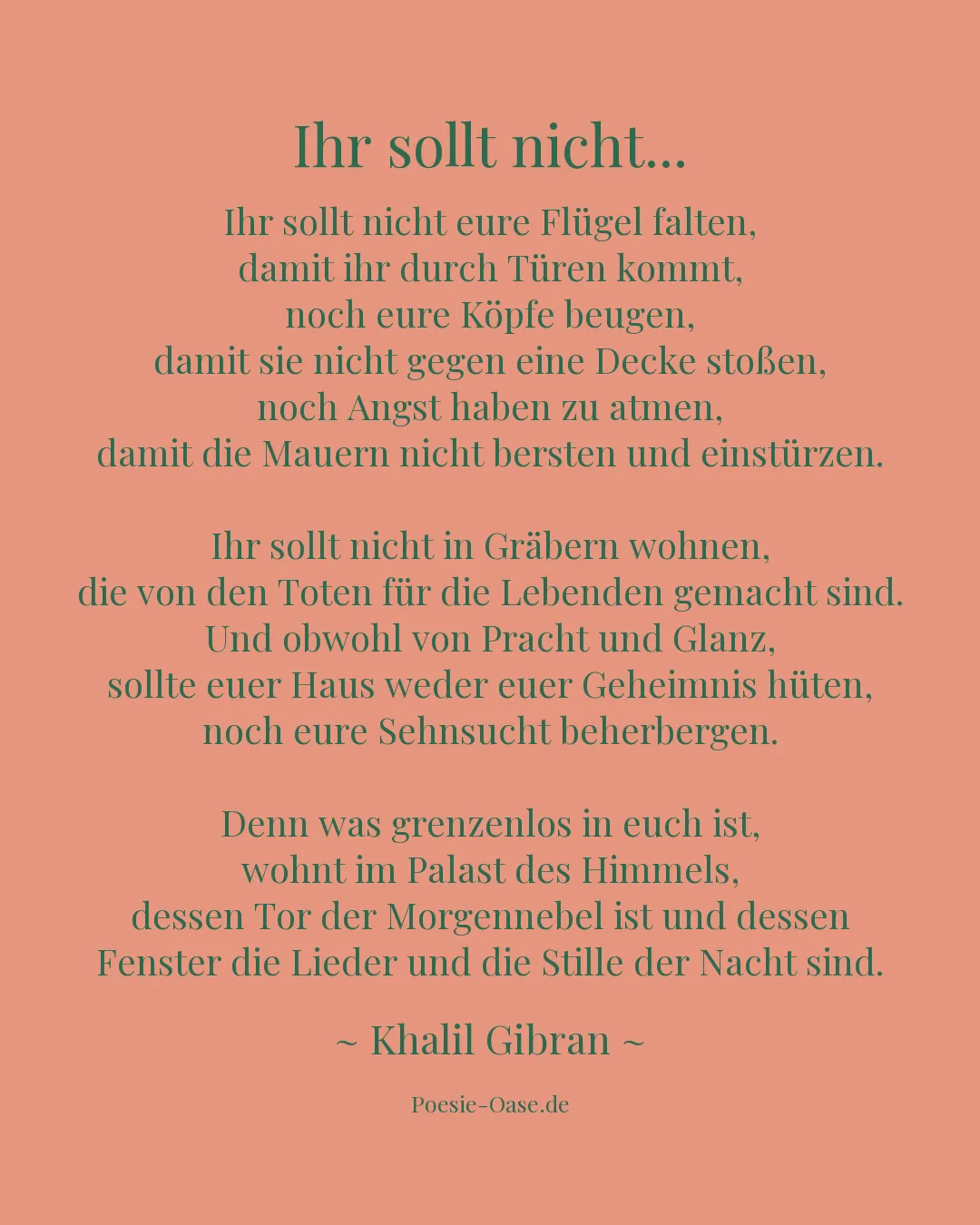 Illustration zu Ihr sollt nicht...