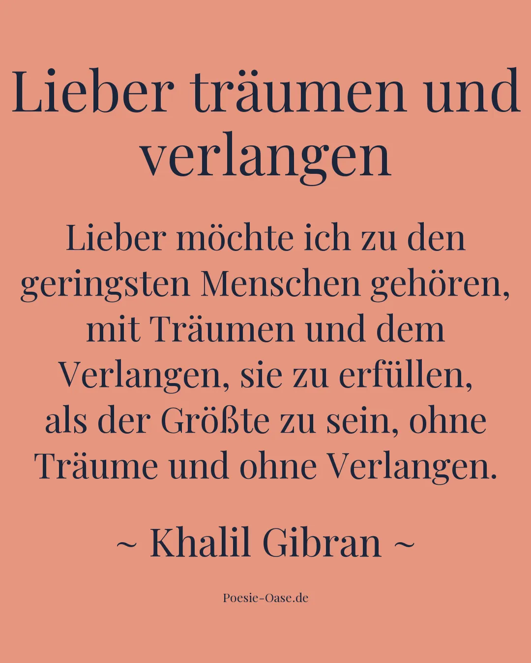 Illustration zu Lieber träumen und verlangen