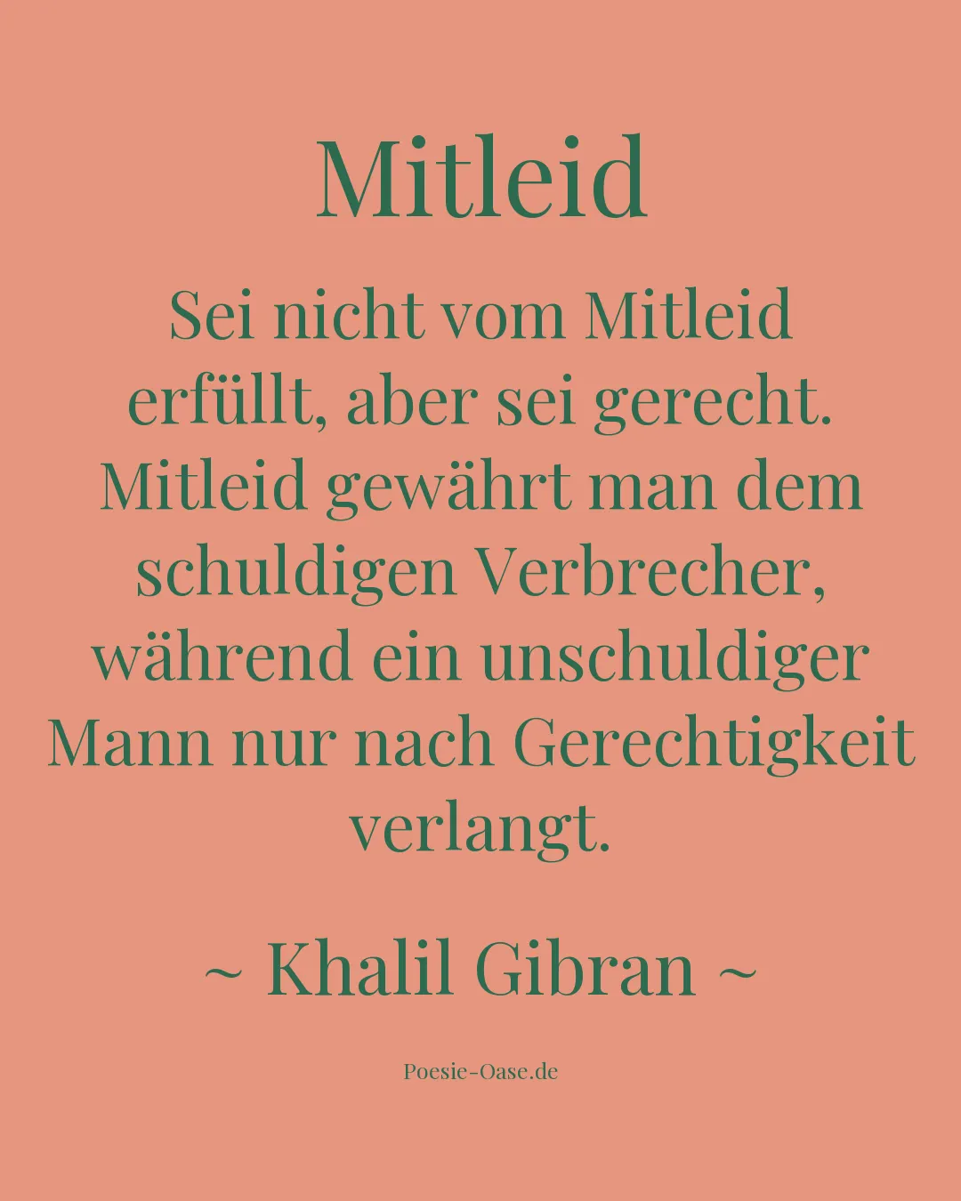 Illustration zu Mitleid