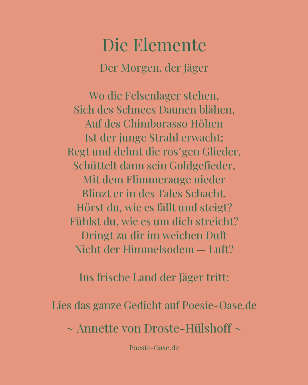 Illustration zu Die Elemente
