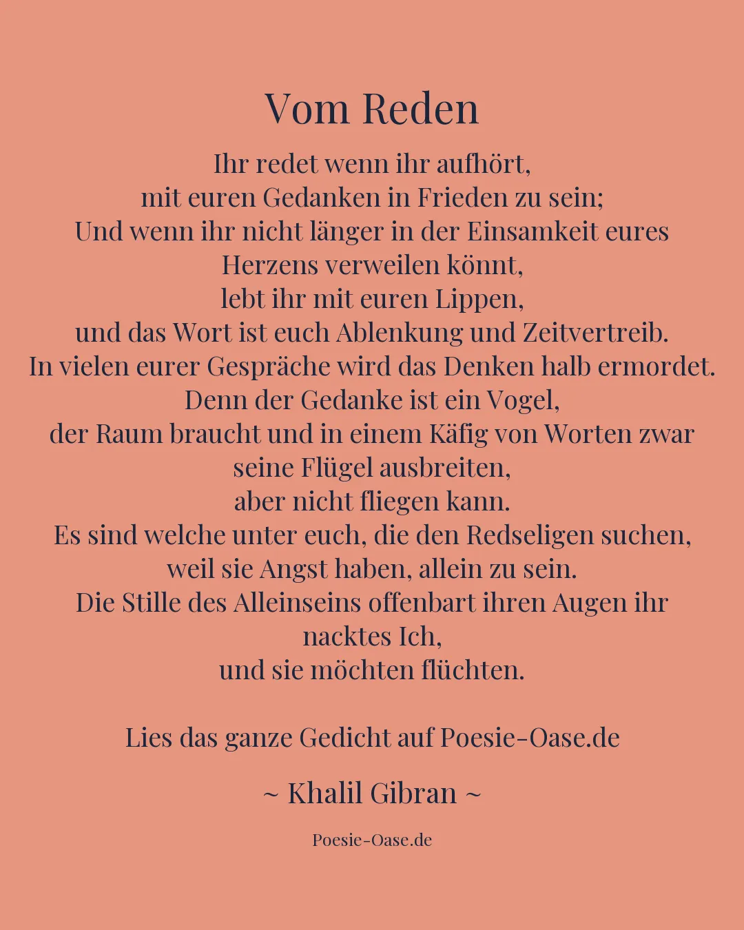 Illustration zu Vom Reden
