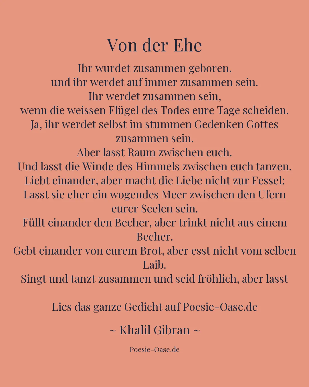 Illustration zu Von der Ehe