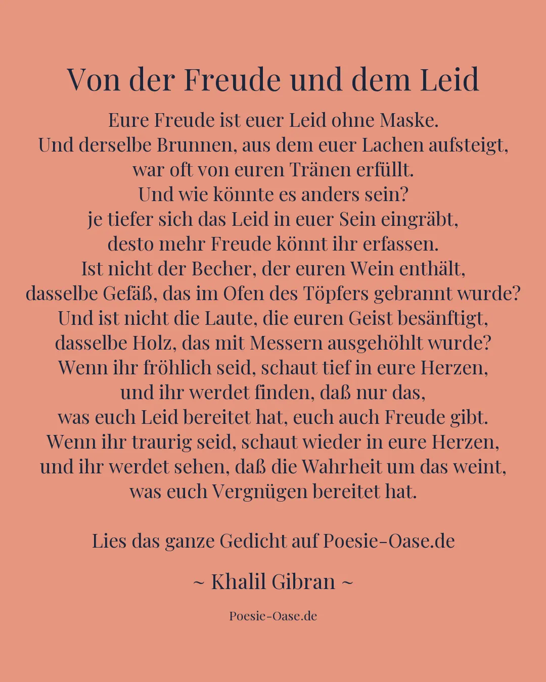 Illustration zu Von der Freude und dem Leid