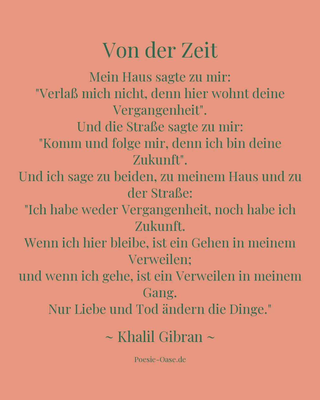 Illustration zu Von der Zeit