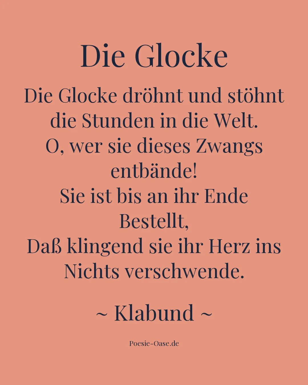 Illustration zu Die Glocke