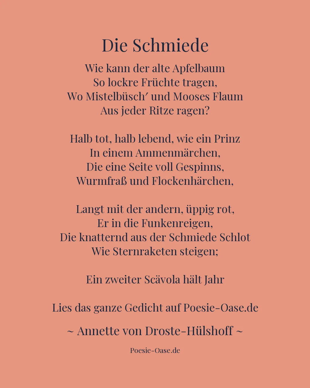 Illustration zu Die Schmiede