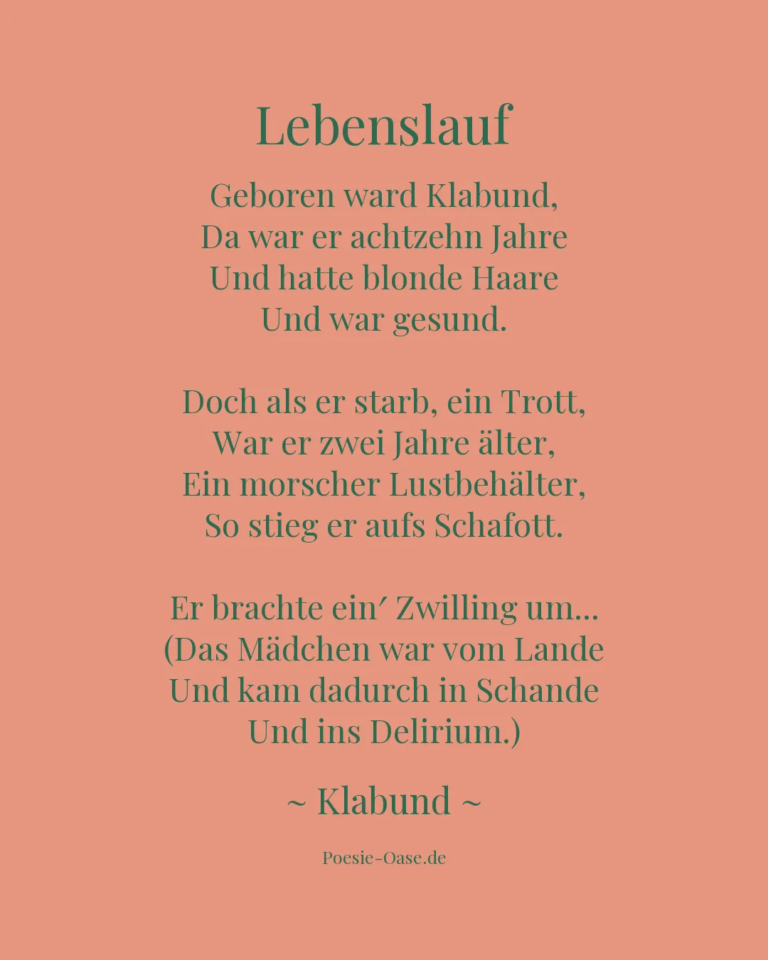 Illustration zu Lebenslauf