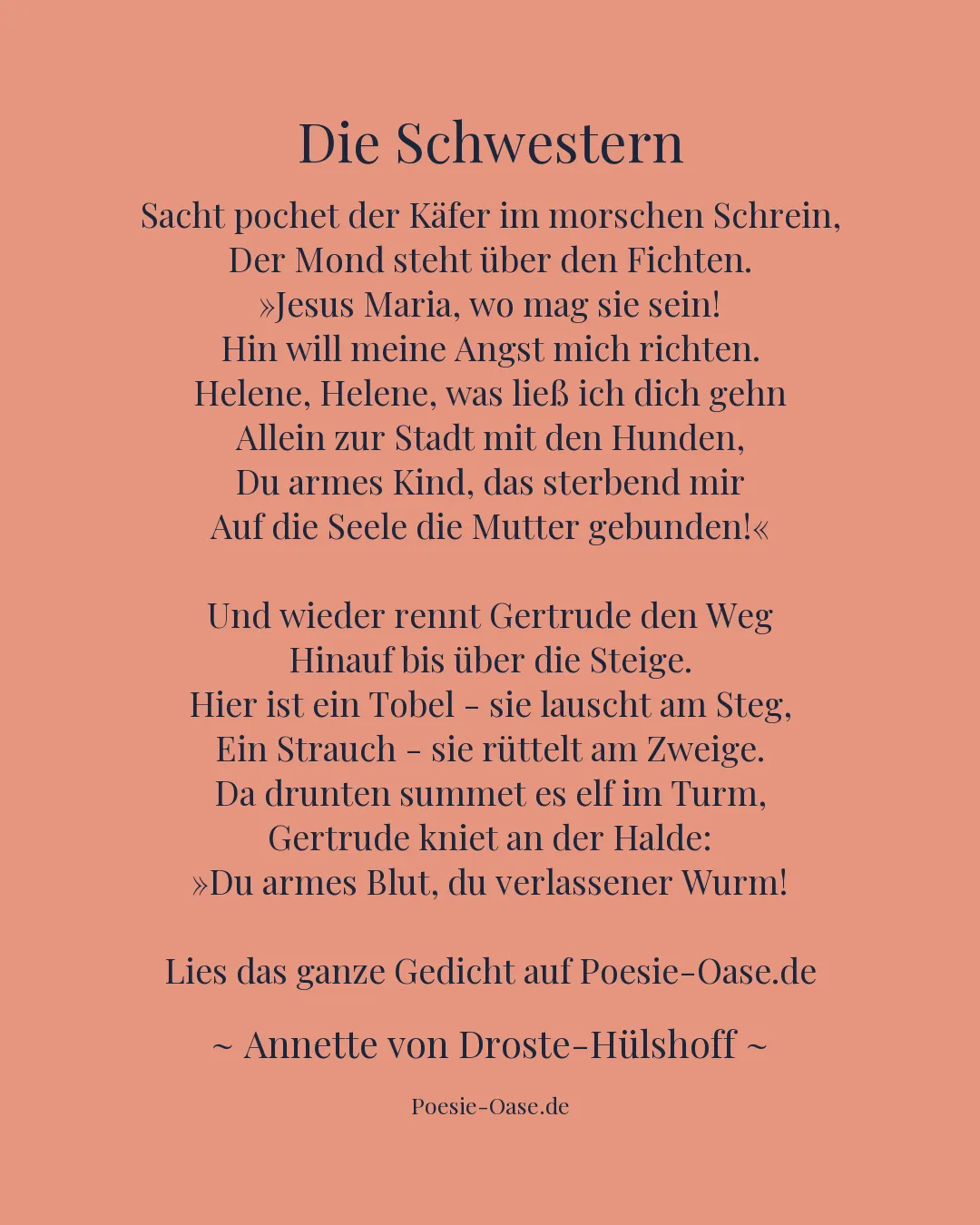 Illustration zu Die Schwestern