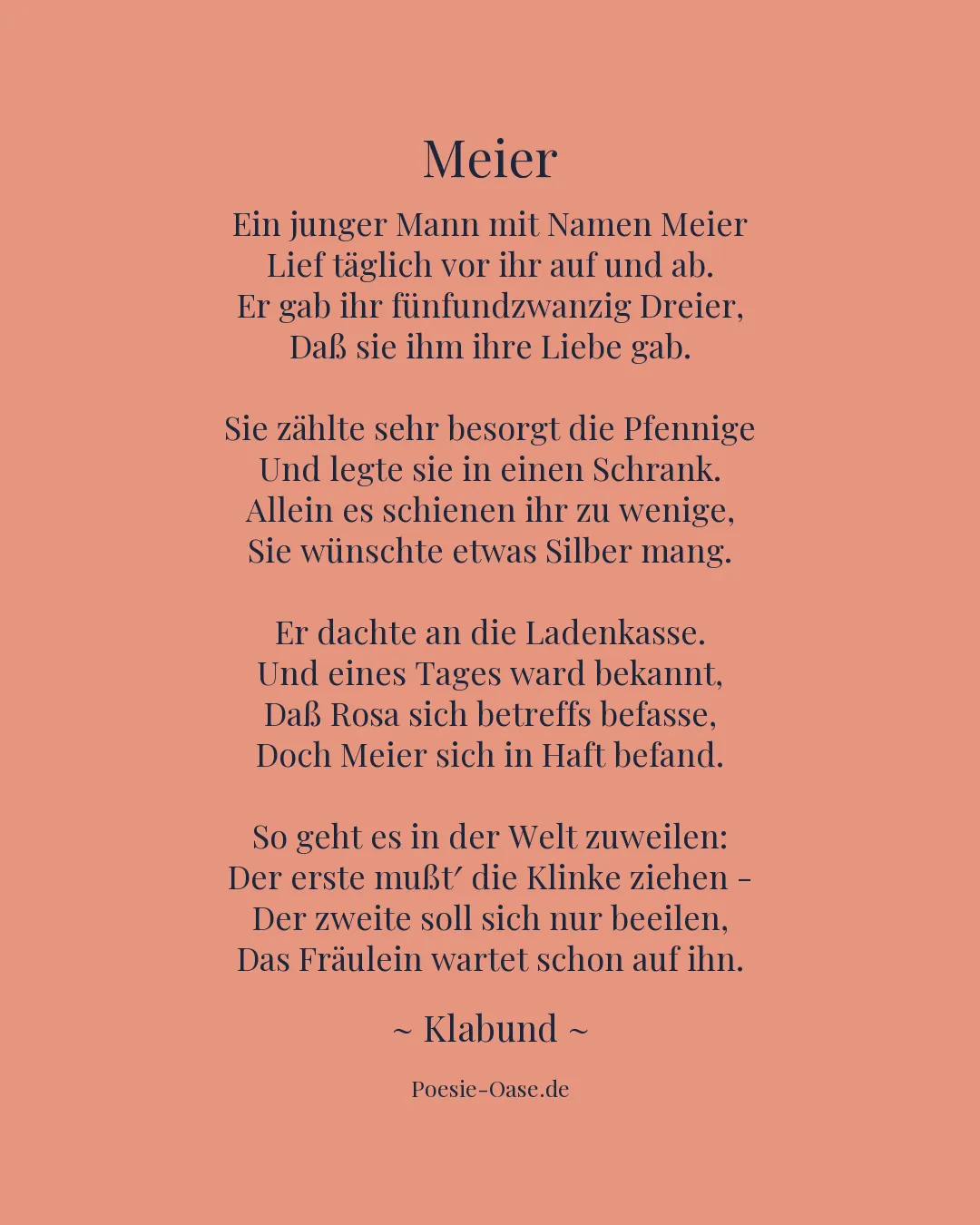 Illustration zu Meier