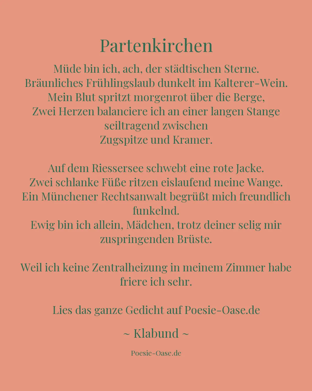 Illustration zu Partenkirchen