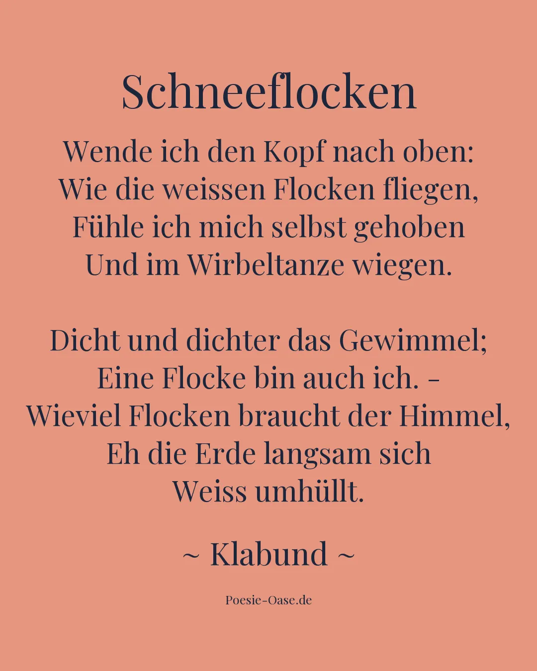 Illustration zu Schneeflocken