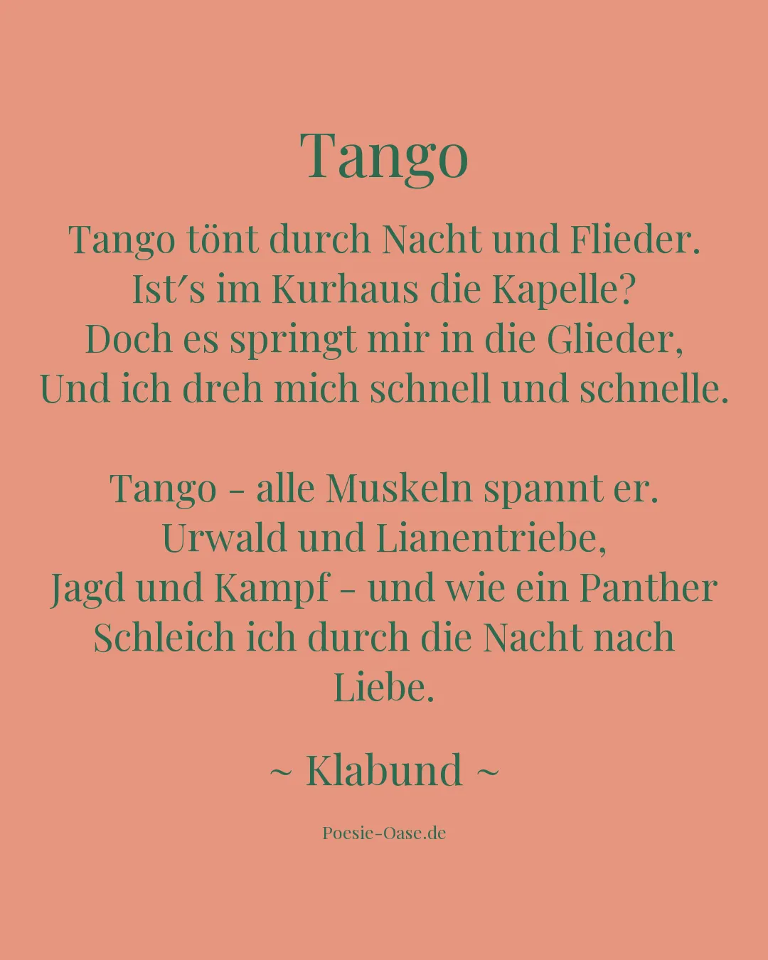 Illustration zu Tango