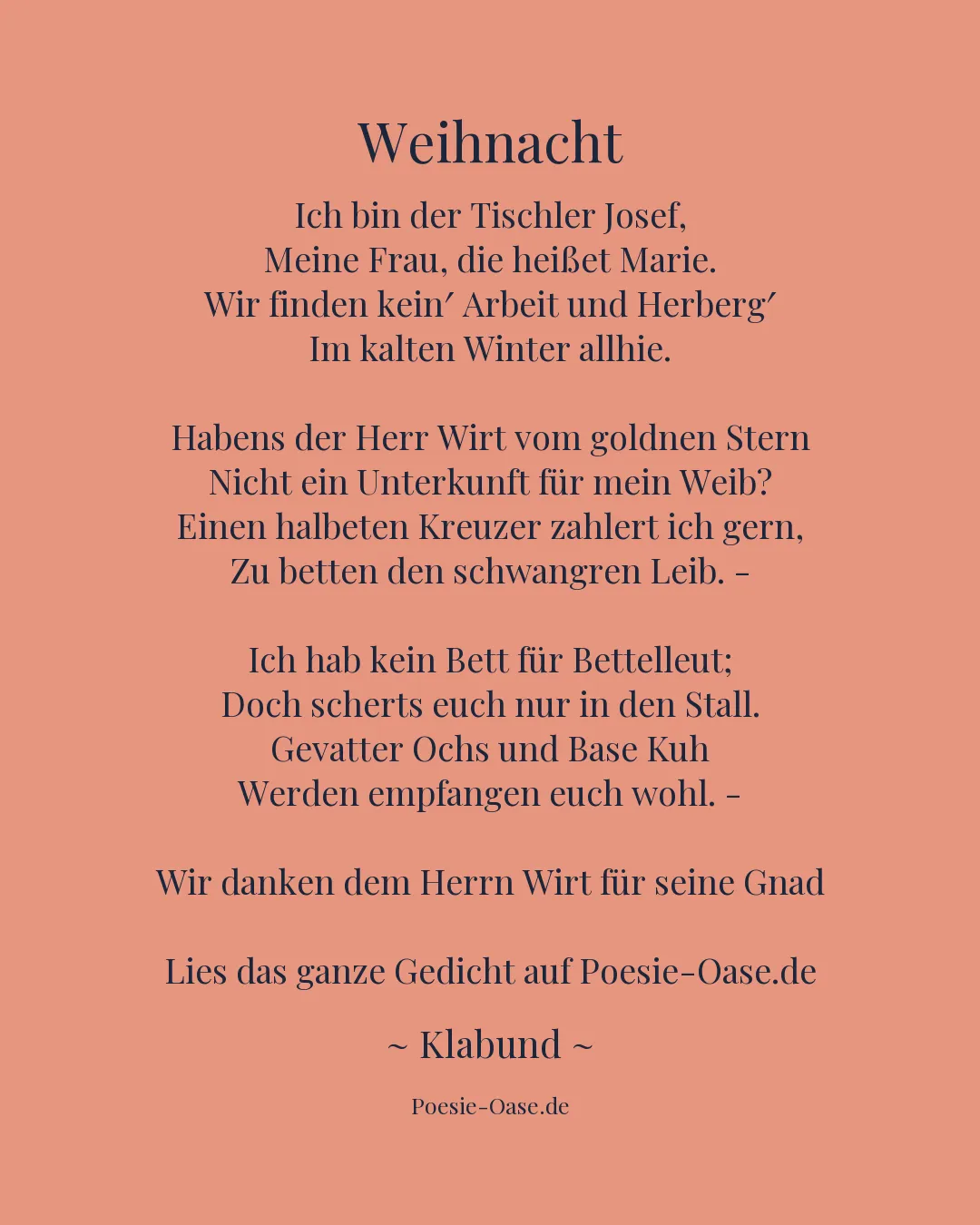 Illustration zu Weihnacht