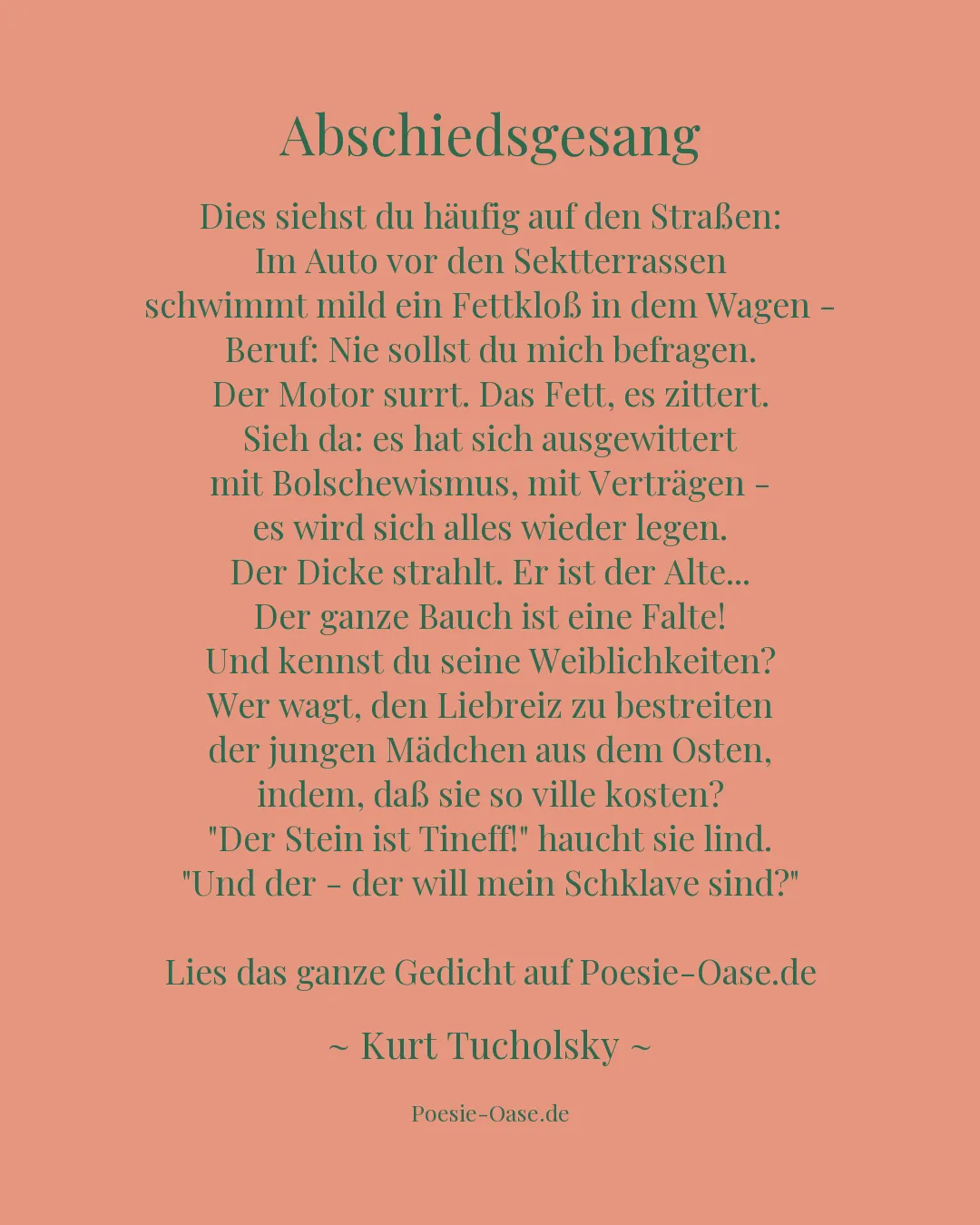 Illustration zu Abschiedsgesang