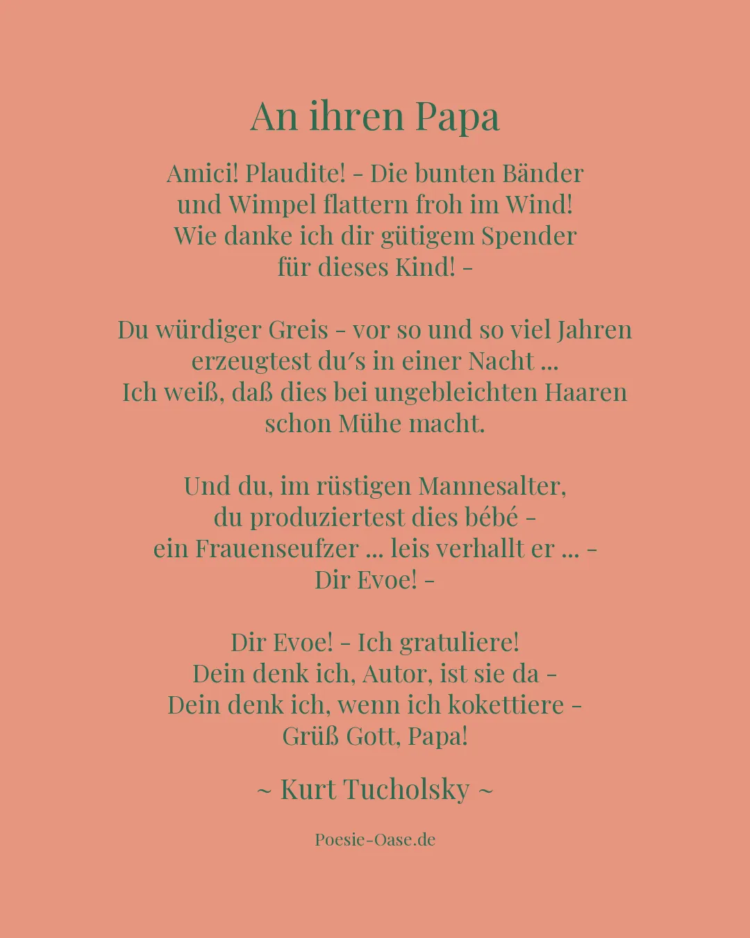 Illustration zu An ihren Papa