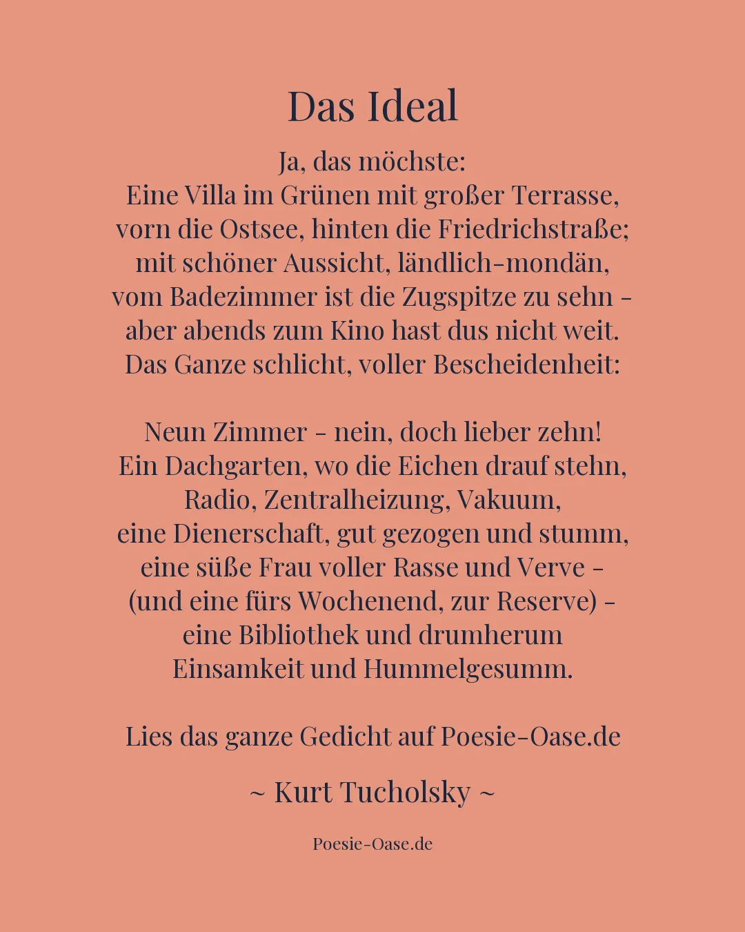 Illustration zu Das Ideal