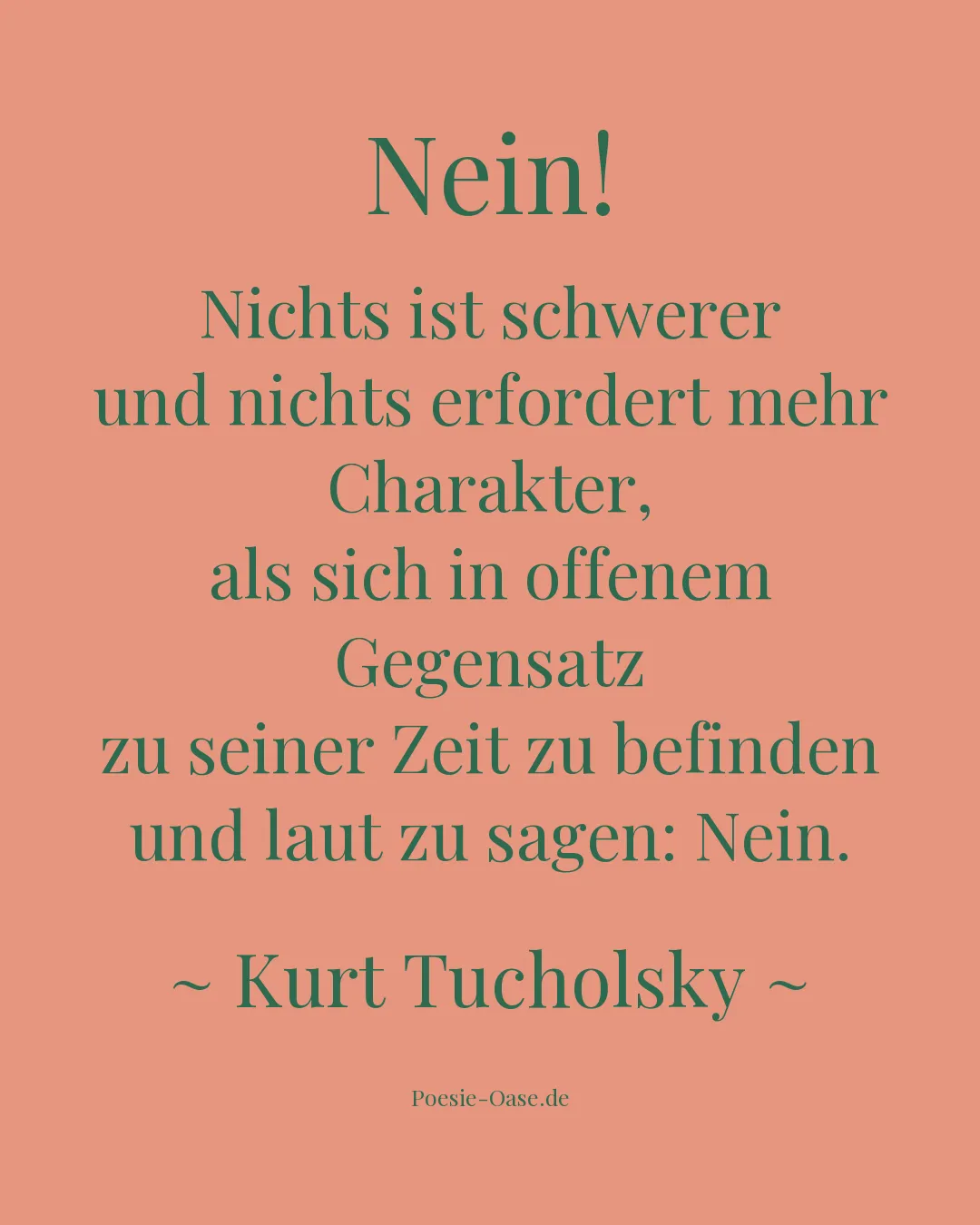 Illustration zu Nein!