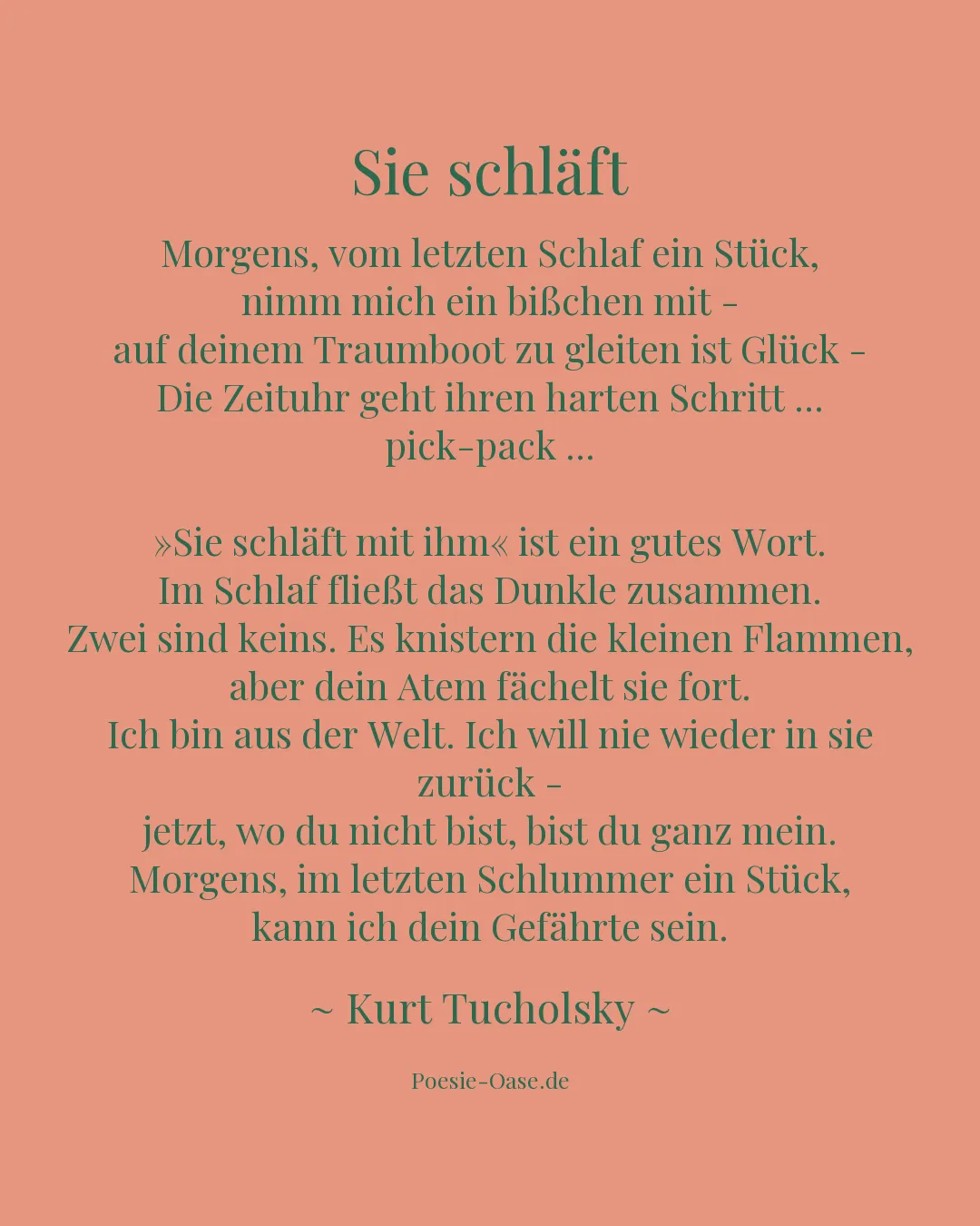 Illustration zu Sie schläft