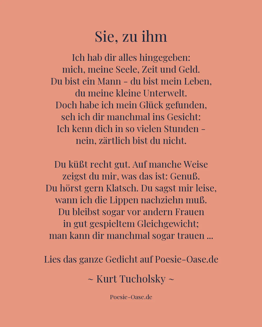 Illustration zu Sie, zu ihm