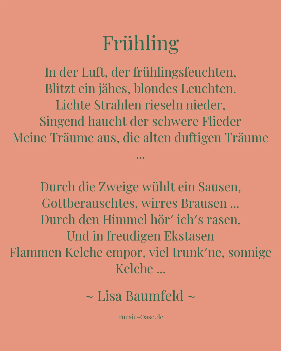 Illustration zu Frühling