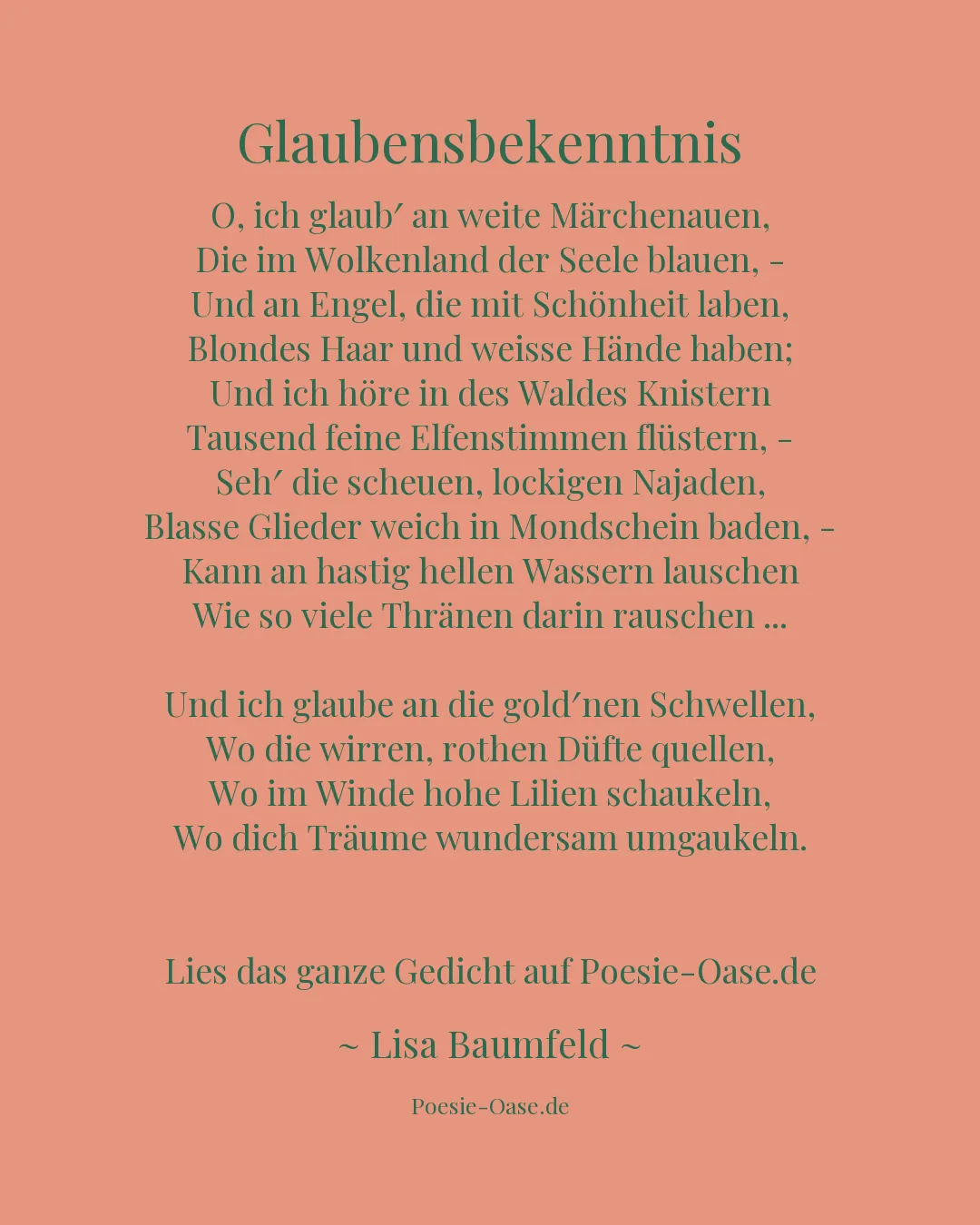 Illustration zu Glaubensbekenntnis